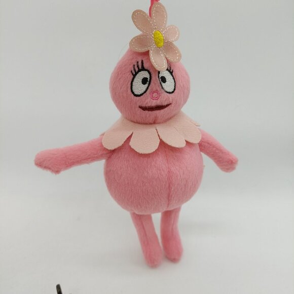 Yo Gabba Gabba 9" FOOFA Pink Plush Doll Bag Clip Stuffed 2014 - Picture 2 of 8